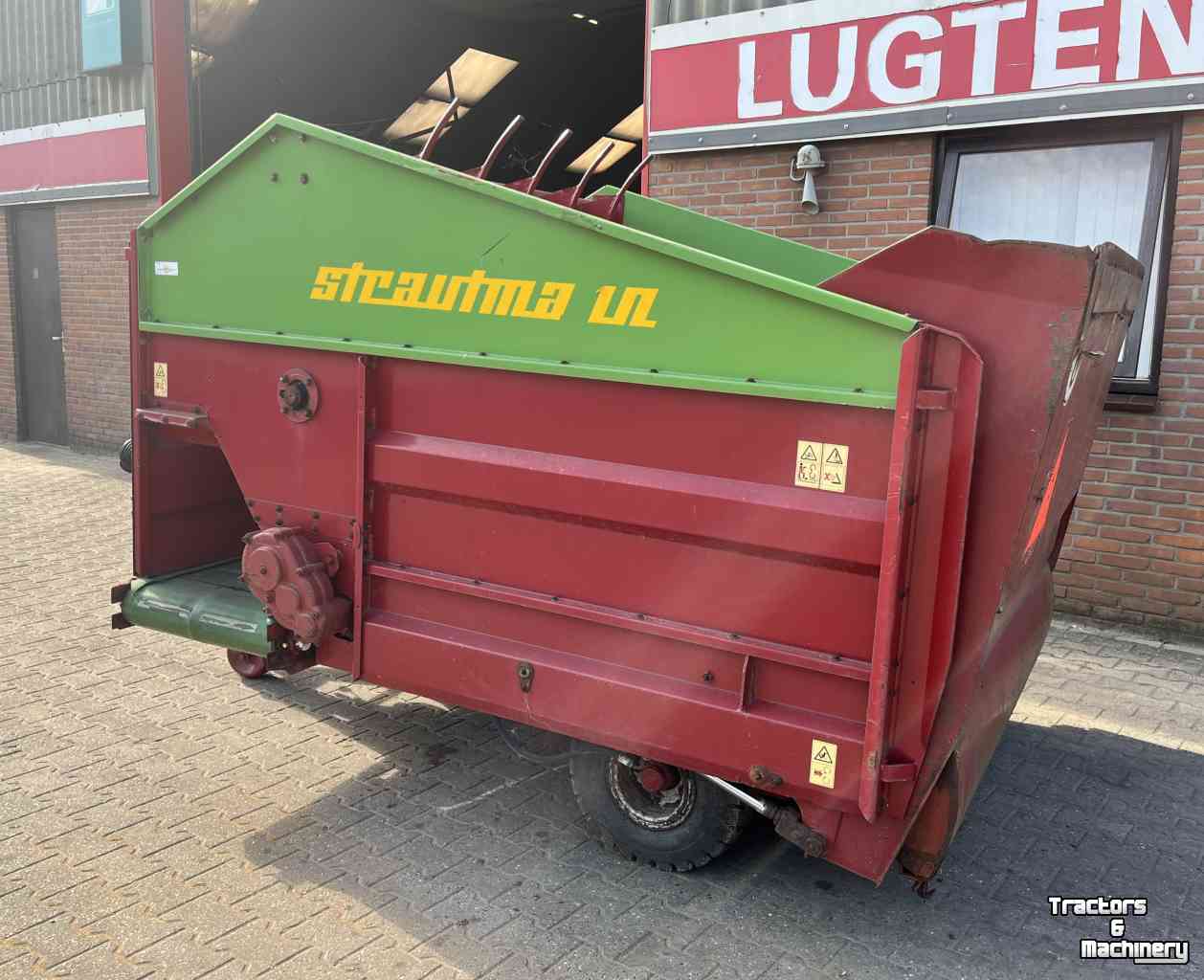 Silage-block distribution wagon Strautmann BVW Blokkenwagen doseerwagen voermachines