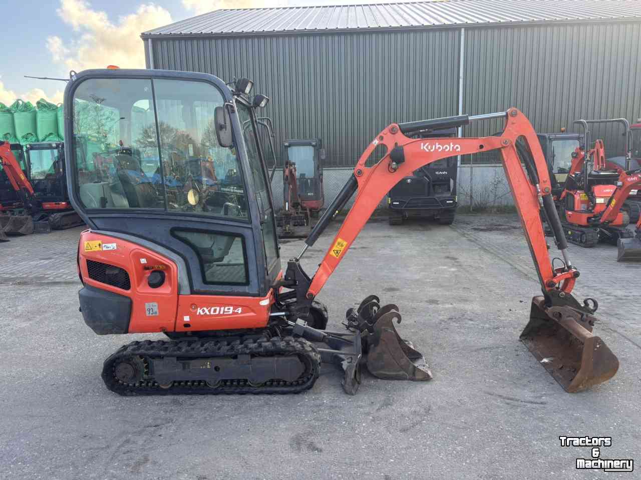Mini-Excavator Kubota KX019-4