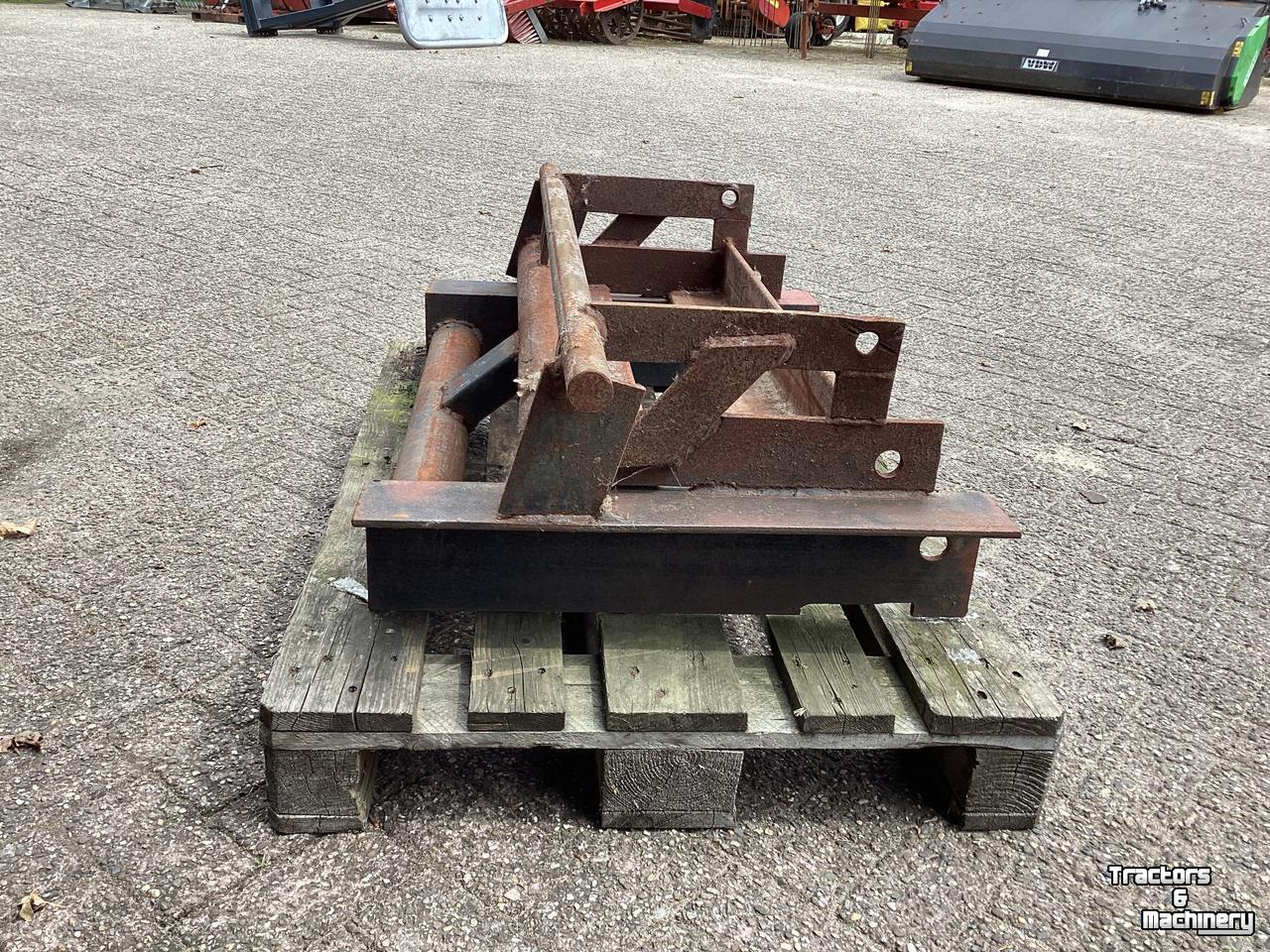 Wheelloader Bobcat verloopadapter Gehl/Mustang