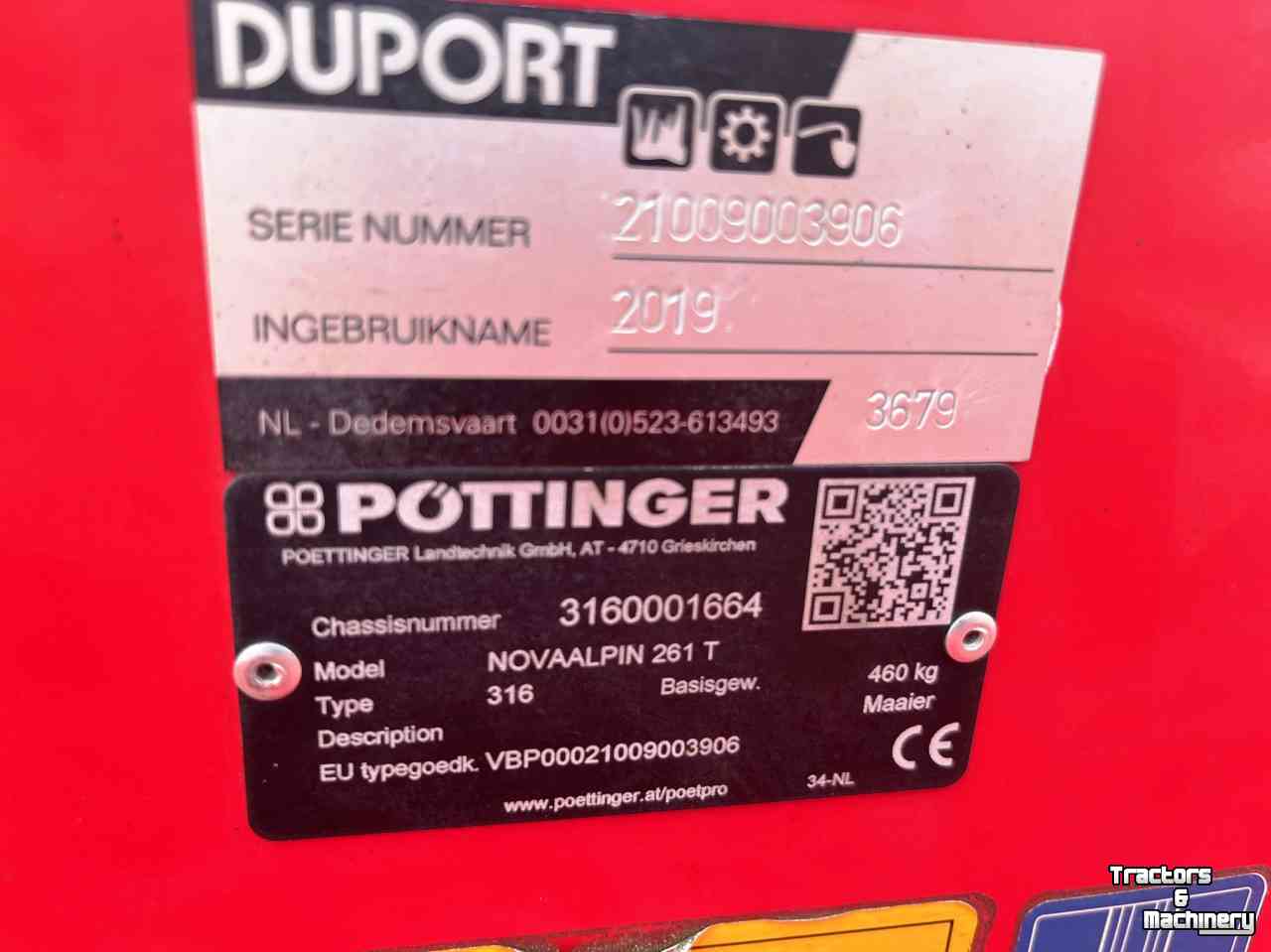 Mower Pottinger Novaalpin 261T