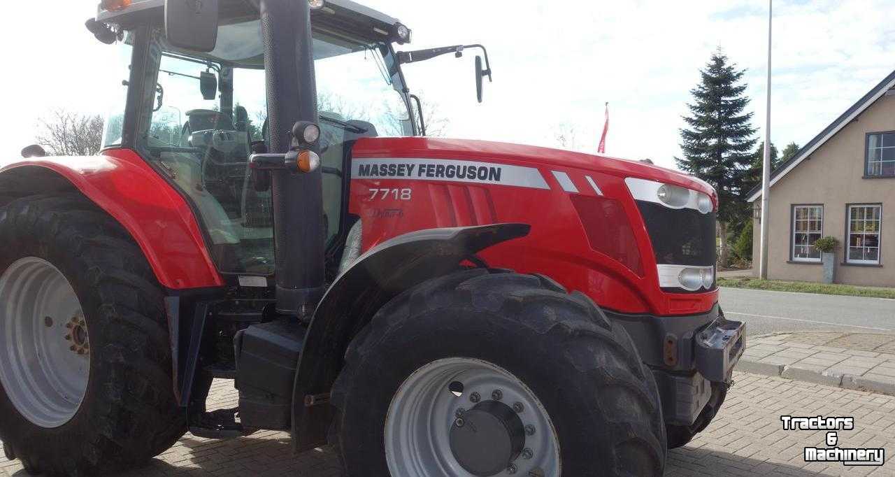 Tractors Massey Ferguson 7718 Dyna-6 Tractor Traktor Tracteur