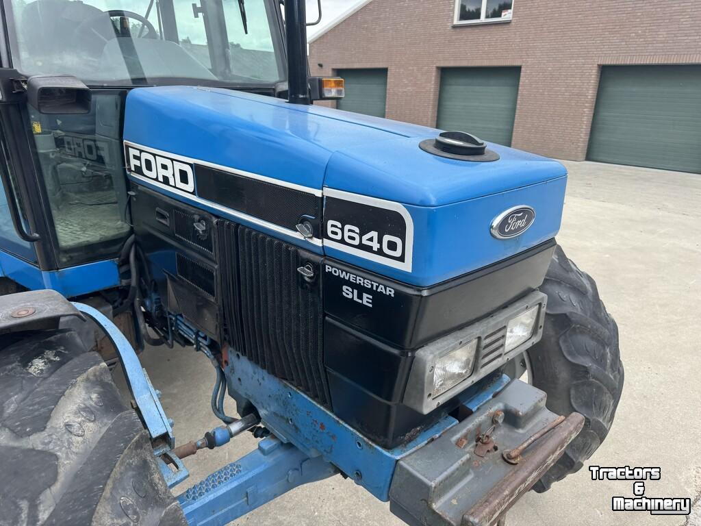 Tractor Ford 6640 sle