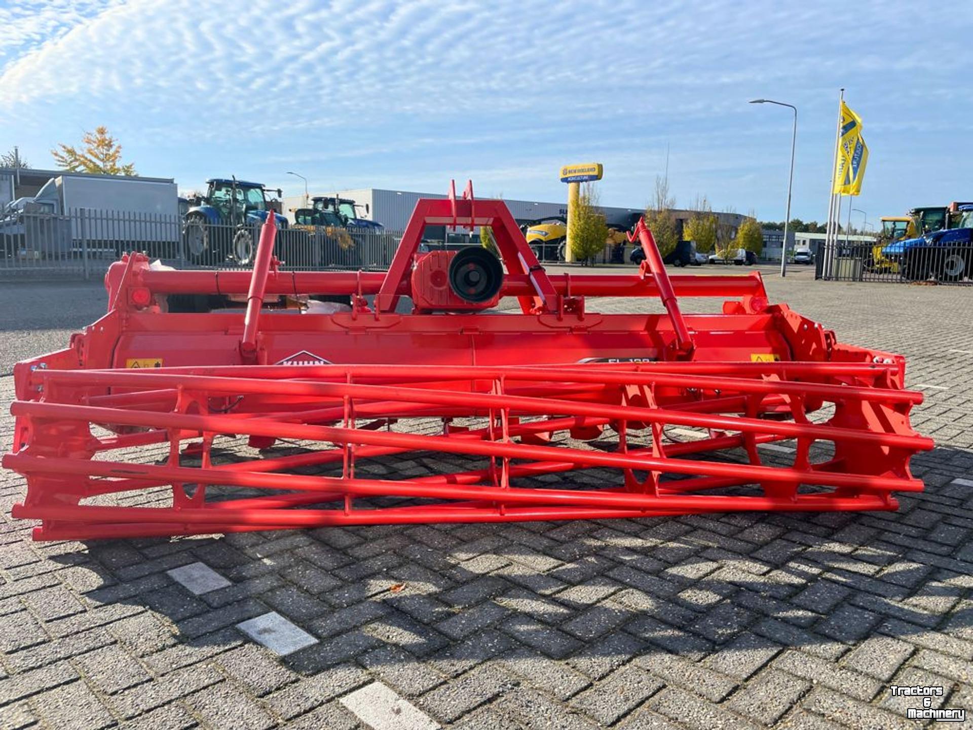 Rotary Tiller Kuhn EL122-280 Frees met Kooirol