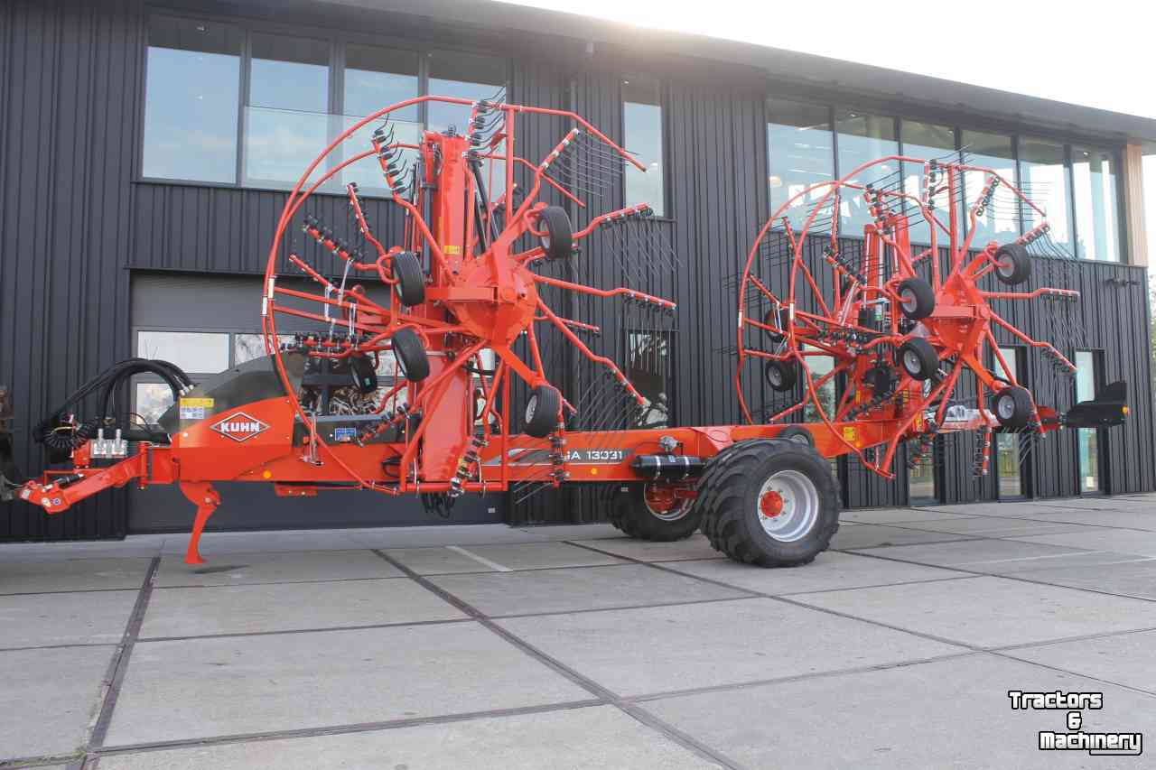Rake Kuhn GA13031 4-rotorige cirkelhark vierrotorhark wiersmachine NIEUW!