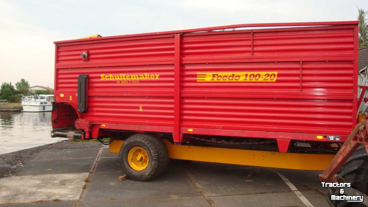 Forage feedwagon / Forage dosage wagon Schuitemaker 100-20
