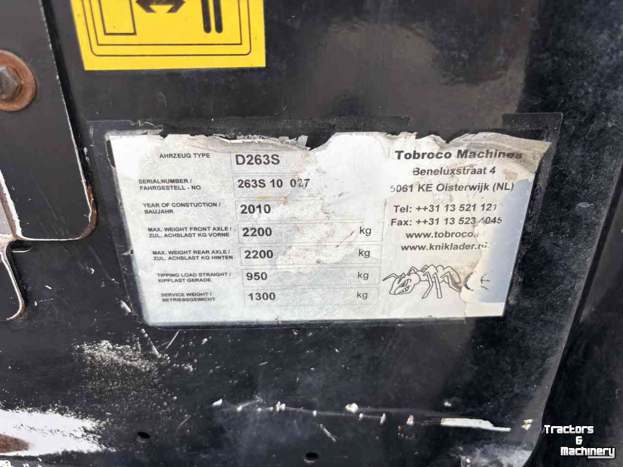 Wheelloader Giant D263S shovel