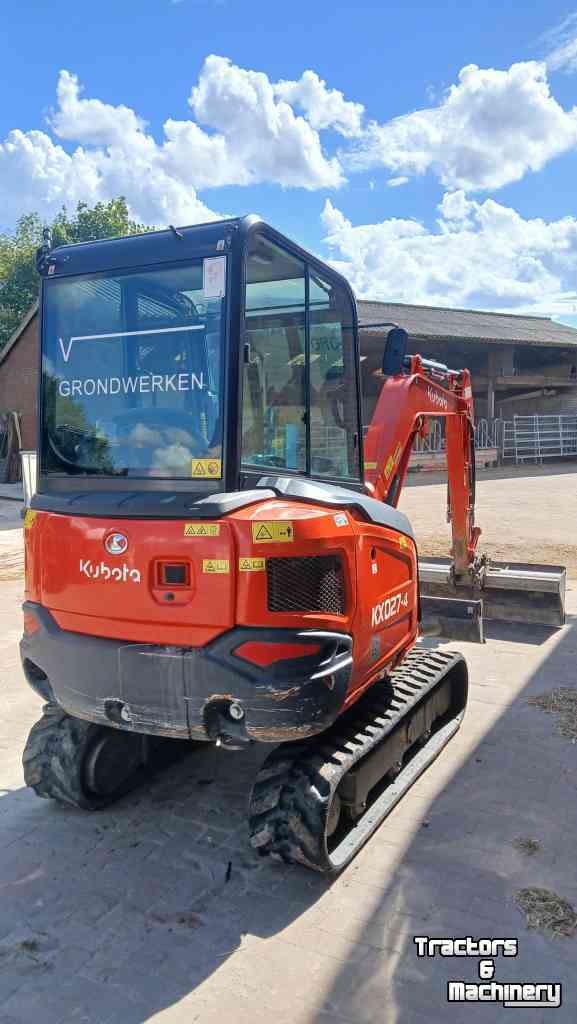 Mini-Excavator Kubota Kx 27-4