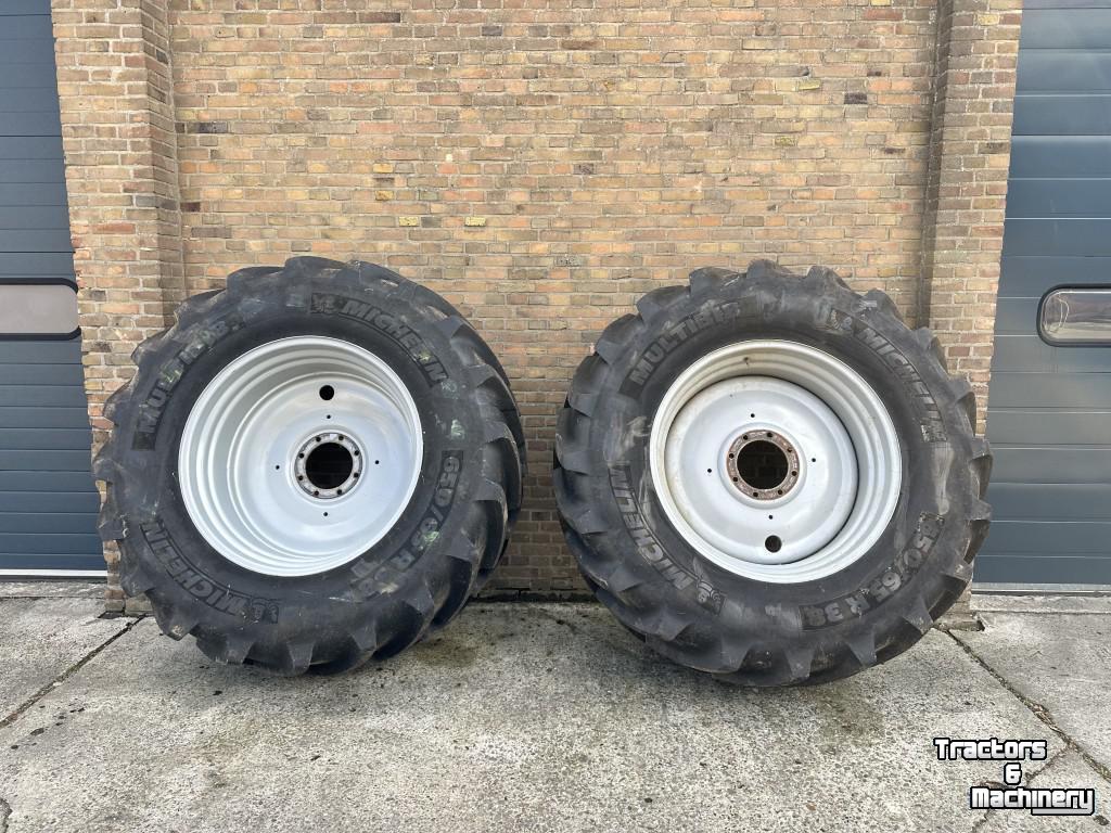 Wheels, Tyres, Rims & Dual spacers Michelin 540/65R28 <> 650/65R38
