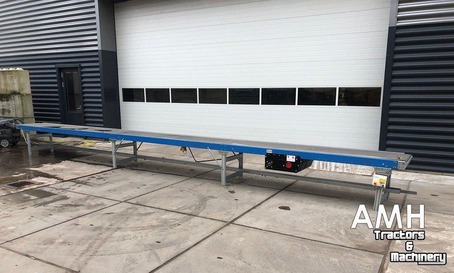 Conveyor  10000X600 TRANSPORTBAND VLAKKE BAND FLAT BELT CONVEYOR BELT FLACHBAND FÖRDERBAND