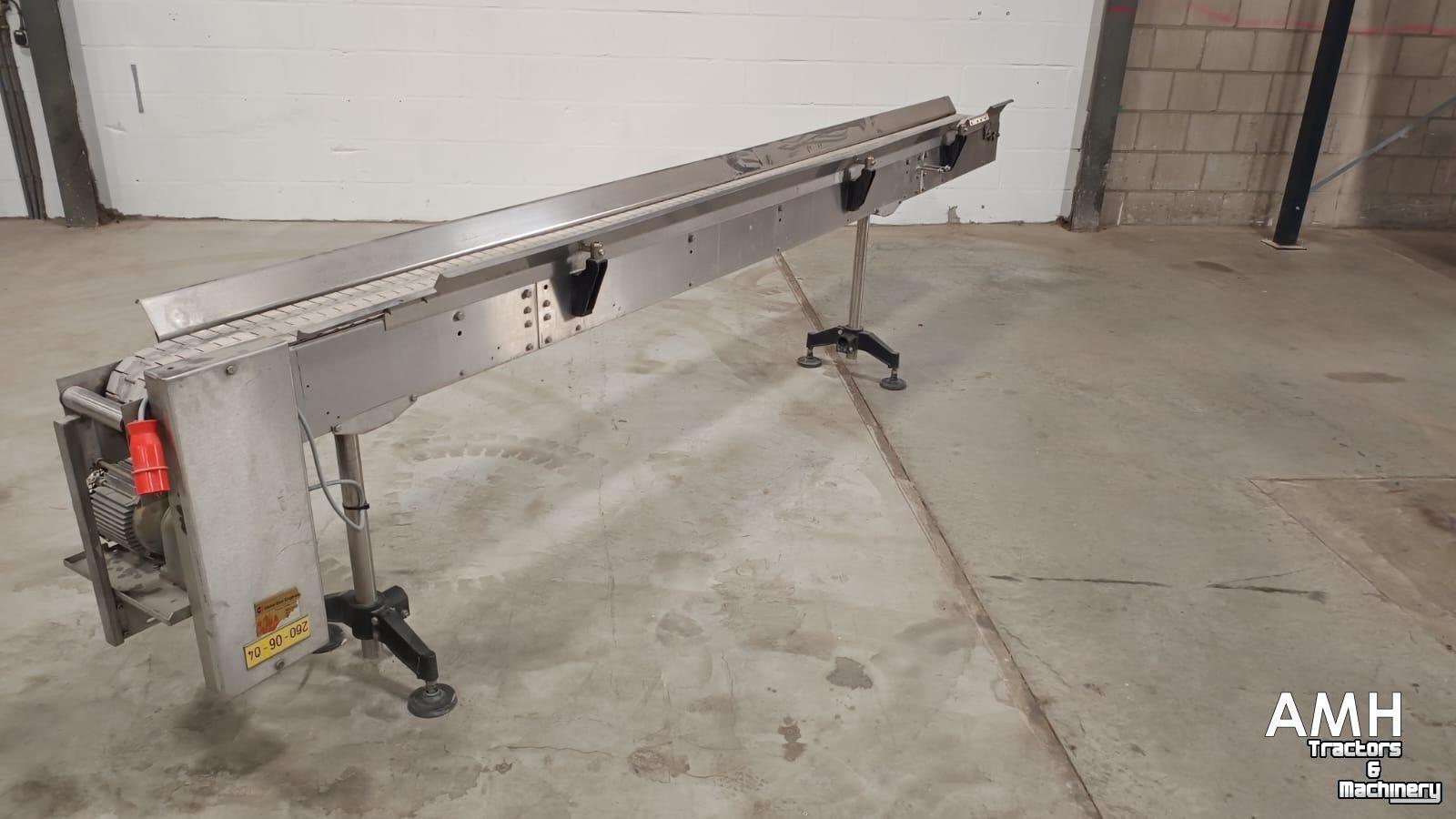 Conveyor  4120X190 TRANSPORTBAND VLAKKE BAND FLAT BELT CONVEYOR BELT FLACHBAND FÖRDERBAND