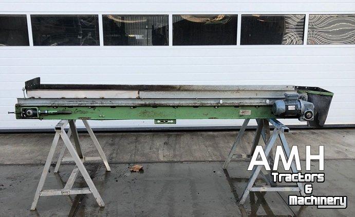 Conveyor Schomaker 2740X390 TRANSPORTBAND VLAKKE BAND FLAT BELT CONVEYOR BELT FLACHBAND FÖRDERBAND