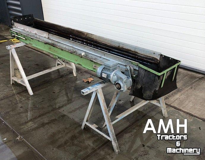 Conveyor Schomaker 2740X390 TRANSPORTBAND VLAKKE BAND FLAT BELT CONVEYOR BELT FLACHBAND FÖRDERBAND