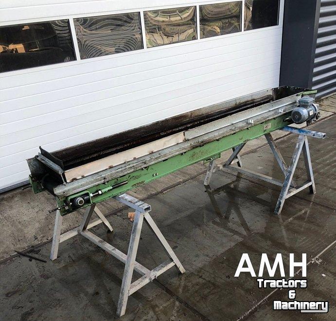 Conveyor Schomaker 2740X390 TRANSPORTBAND VLAKKE BAND FLAT BELT CONVEYOR BELT FLACHBAND FÖRDERBAND