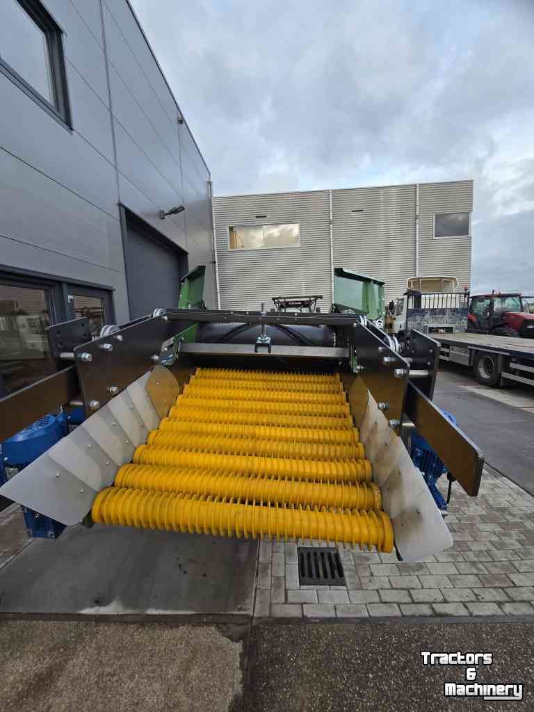 Receiving hopper MFP KS80 met verstelbaar rollenset