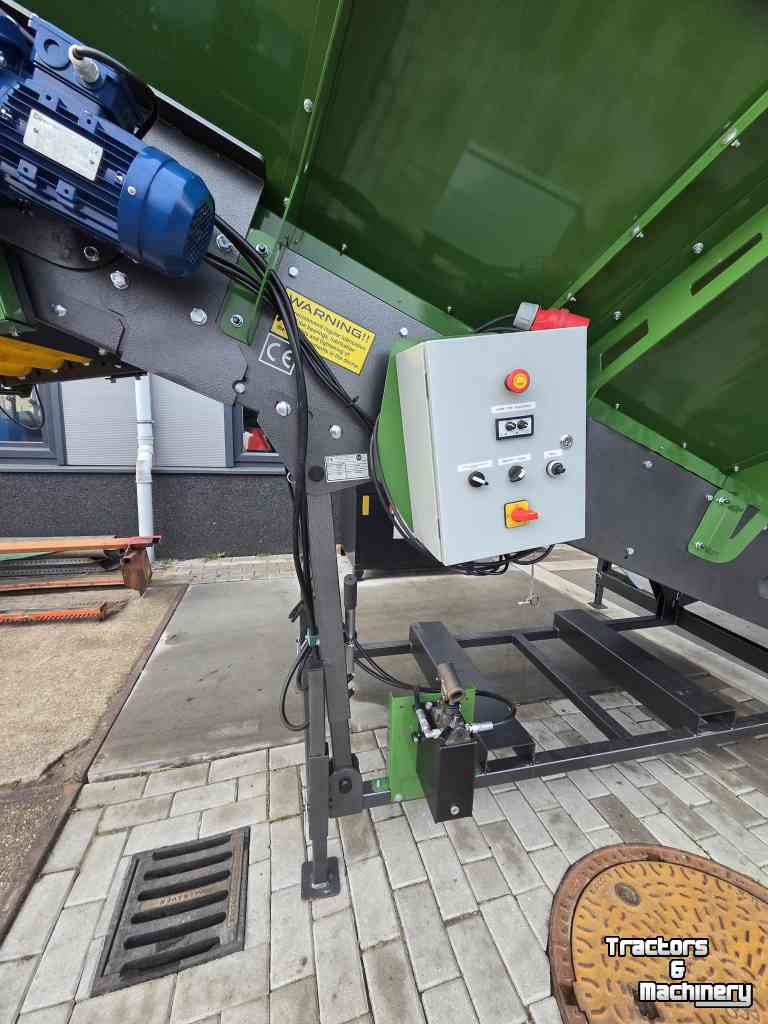 Receiving hopper MFP KS80 met verstelbaar rollenset