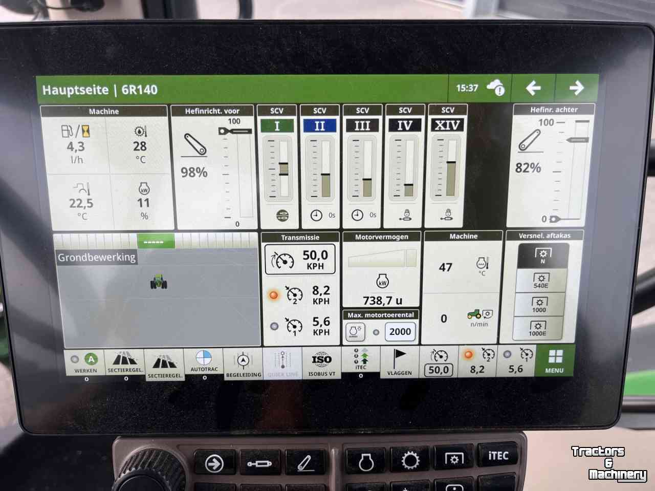 Tractor John Deere 6 R 140