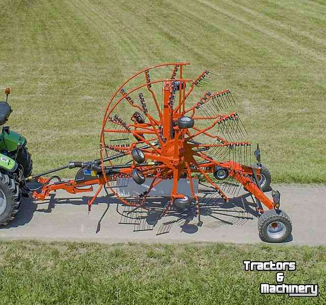 Rake Kuhn GA 8731+ dubbele hark met middenafleg