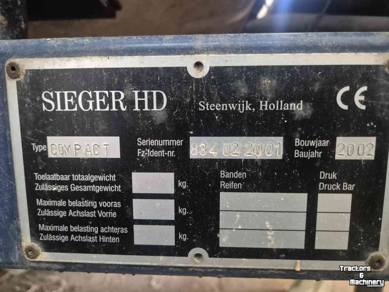 Fieldsprayer Sieger Compact
