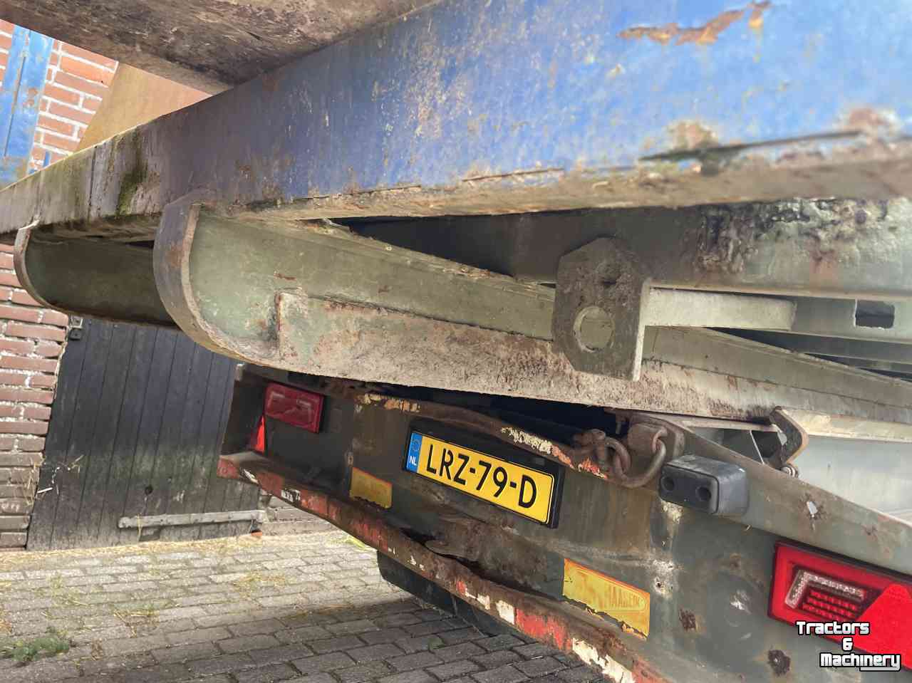 Container  Flat containerplateu