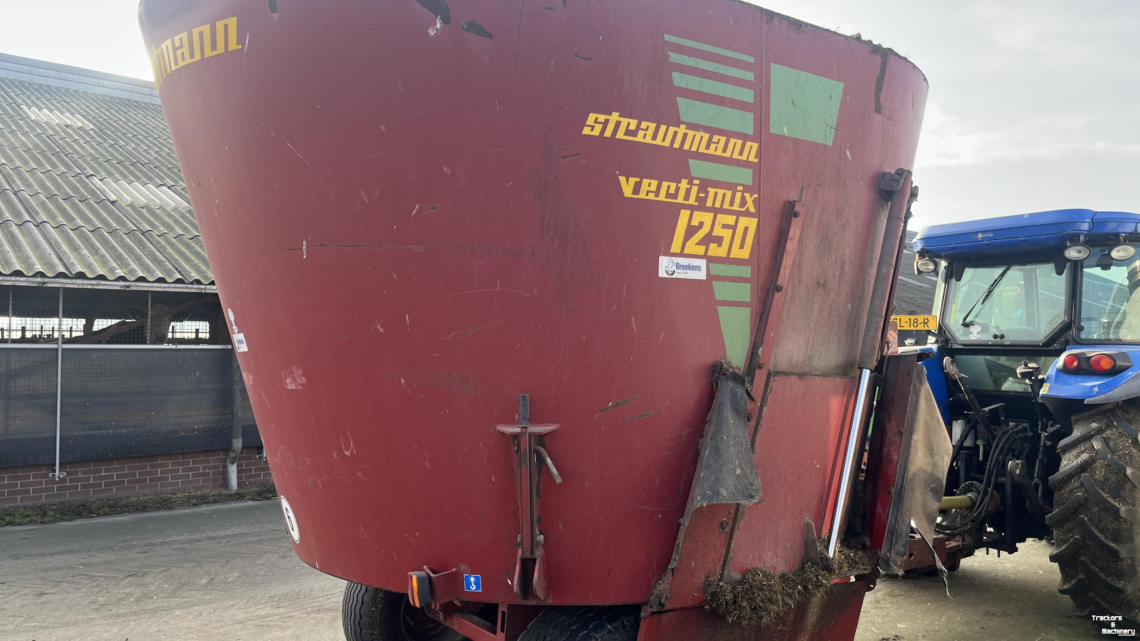 Vertical feed mixer Strautmann verti-mix 1250