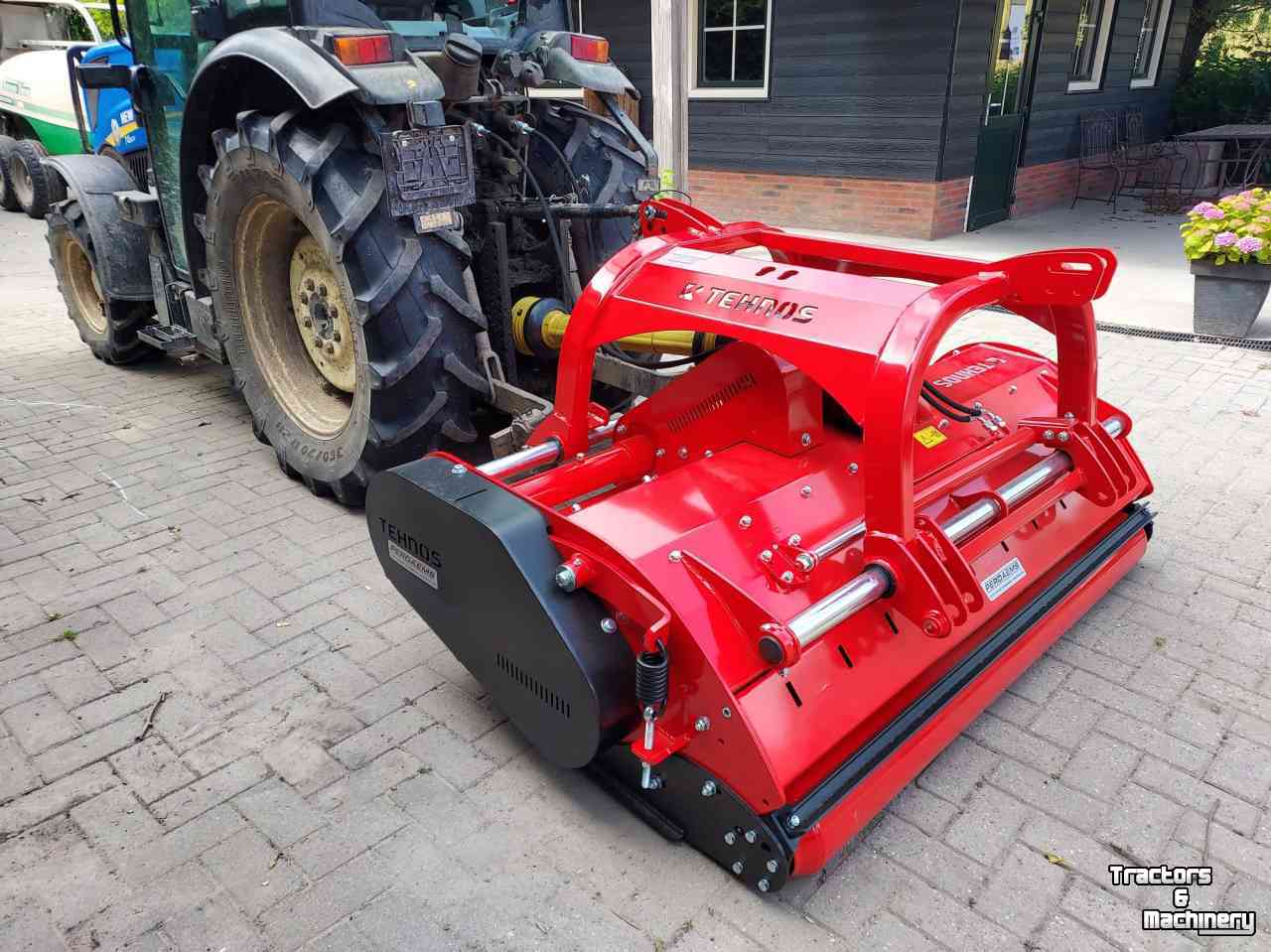 Flail mower Tehnos MUS150R LW Profi verlaagde poelie aandrijving