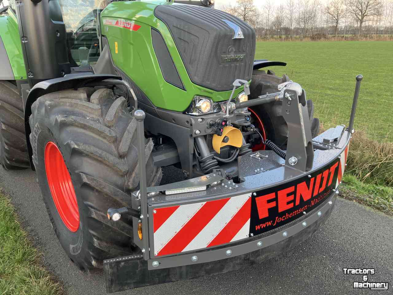 Front-bumper Fendt 310 311 312 313 314 Trekkerbumper rubber schuif