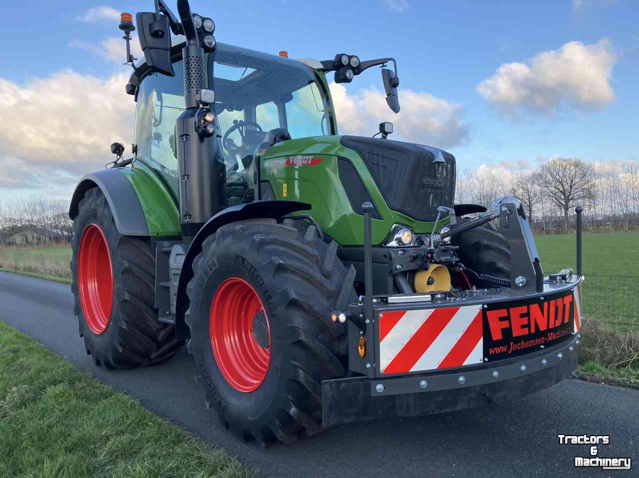 Front-bumper Fendt 310 311 312 313 314 Trekkerbumper rubber schuif