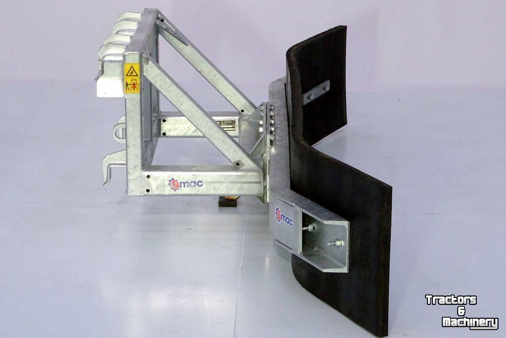 Rubber yard scraper Qmac 180 SCHUIF VAST SCHAFFER BORD
