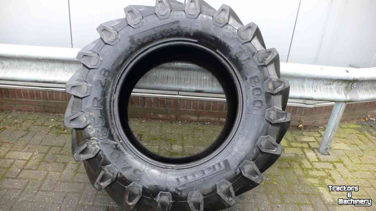 Wheels, Tyres, Rims & Dual spacers Pirelli 540/65 R28