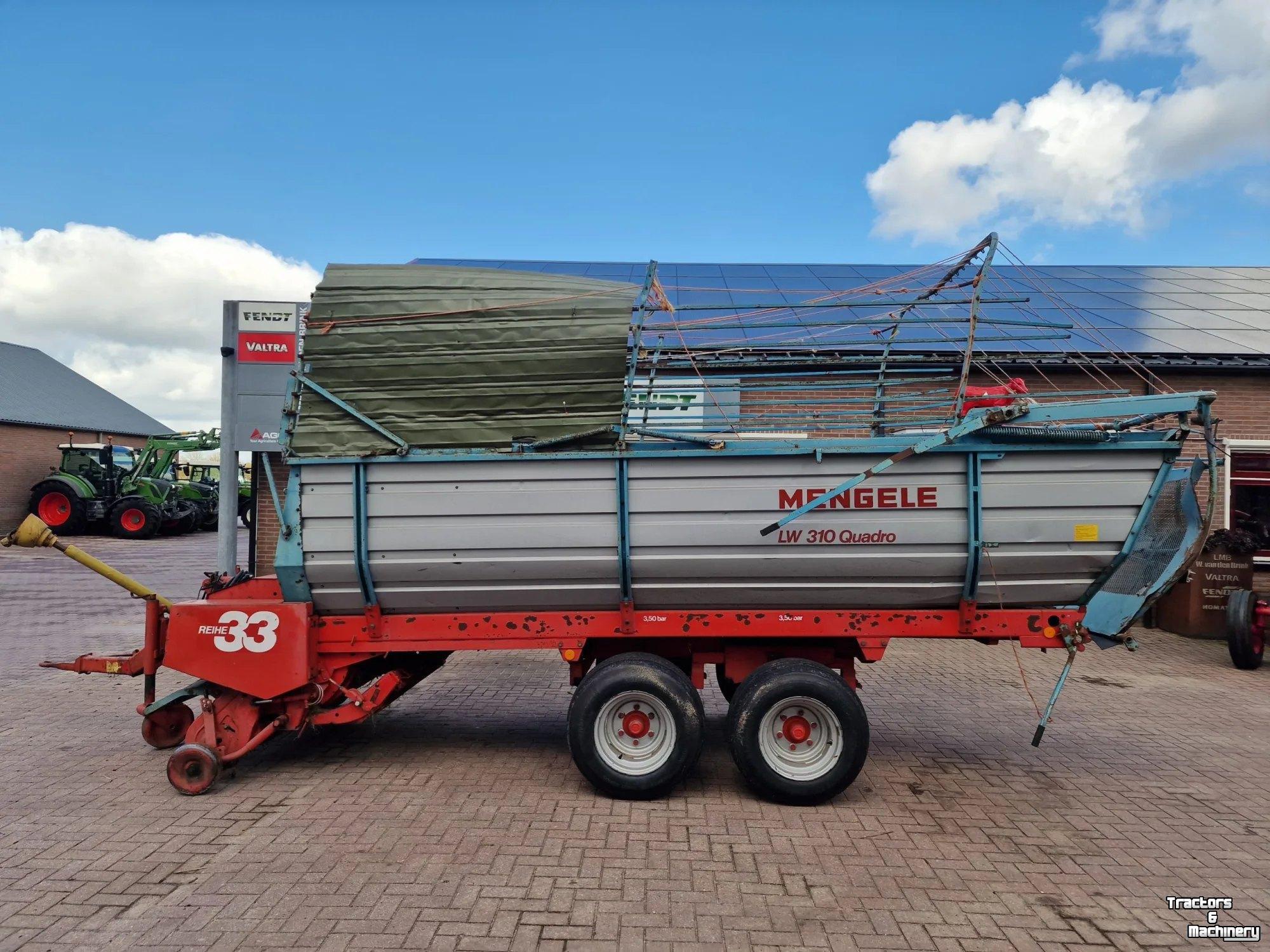 Self-loading wagon Mengele LW310 QUADRO
