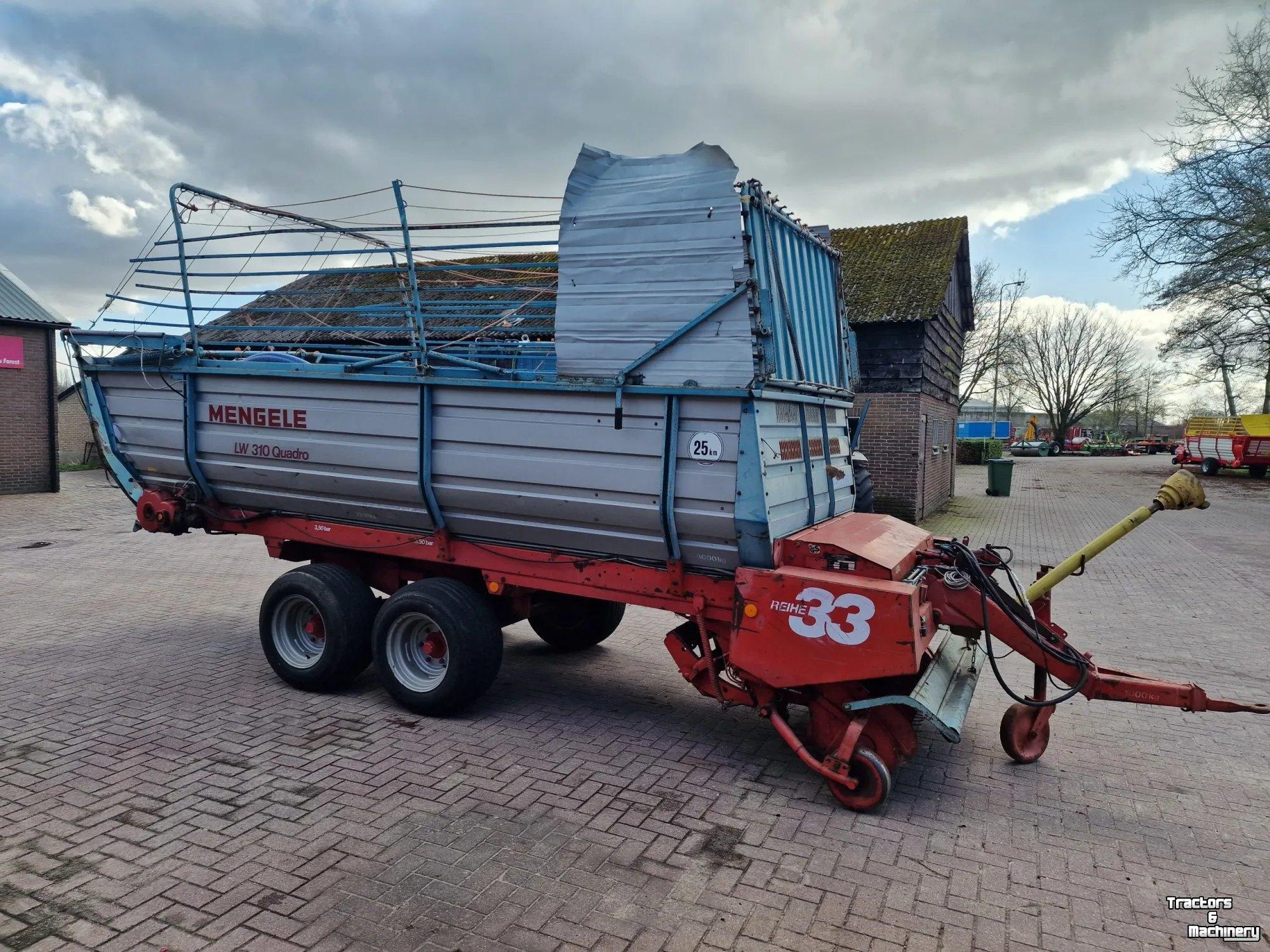 Self-loading wagon Mengele LW310 QUADRO