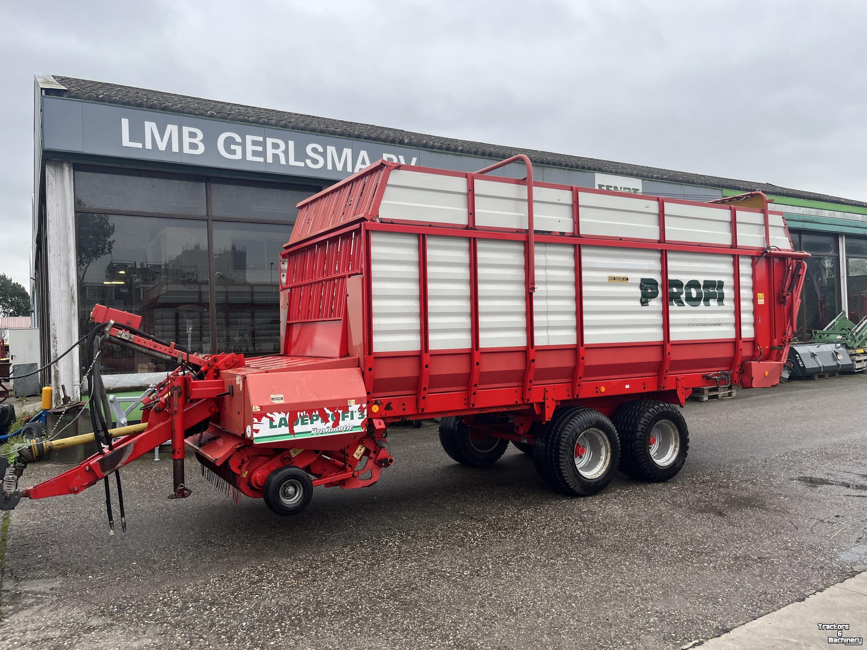 Self-loading wagon Pottinger Ladeprofi 3