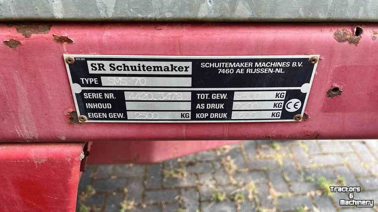 Manure spreader Schuitemaker SMS70 Stalmestverspreider