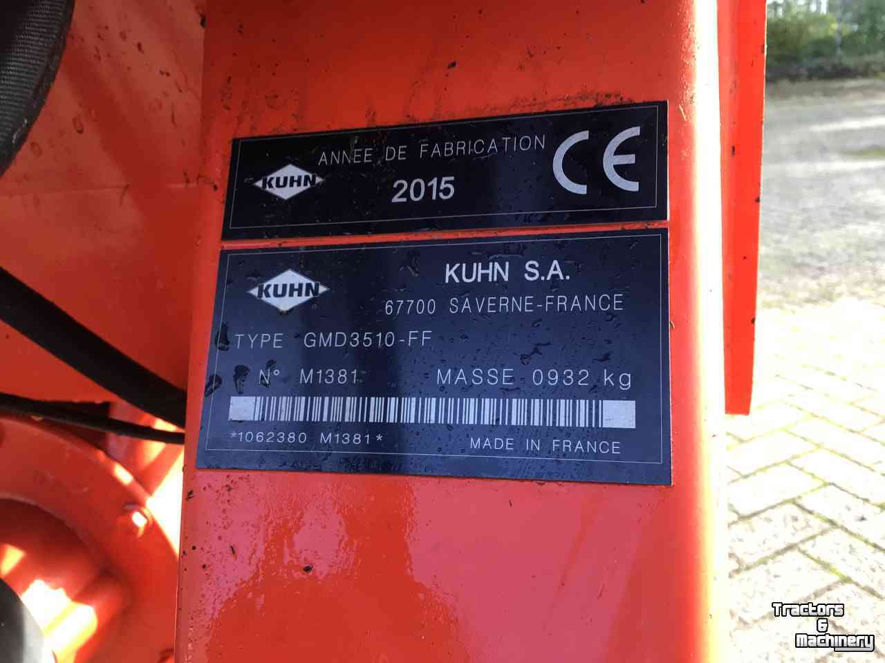 Mower Kuhn GMD 3510