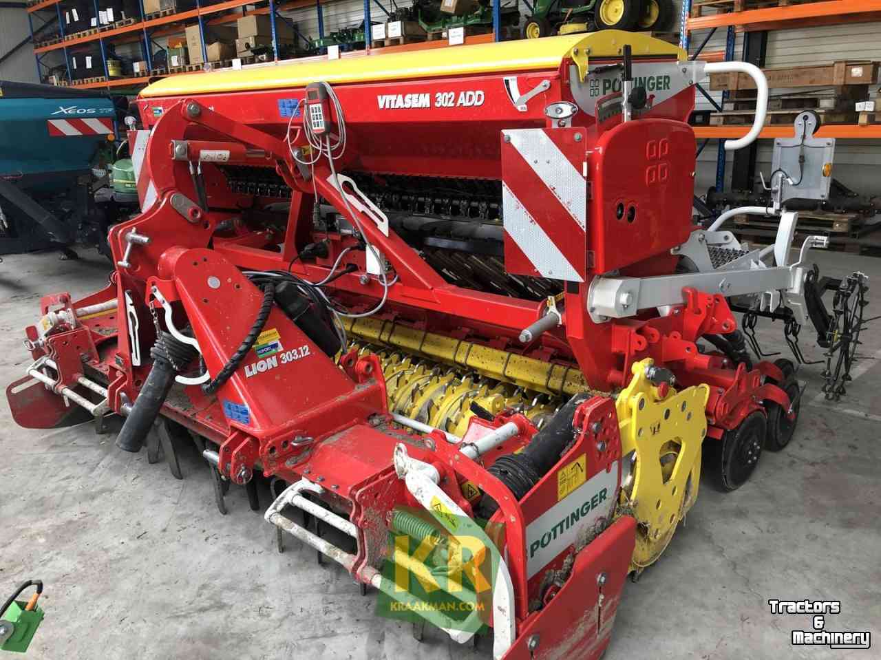Seed drill Pottinger Vitasem Vitasem 302 ADD  Nokkenrad Zaaimachine / Opbouwzaaimacchine