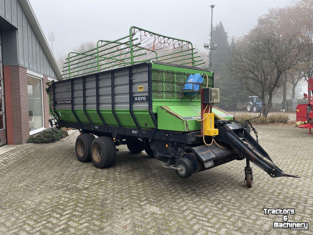 Self-loading wagon Deutz-Fahr Deutz-Fahr K570 opraapwagen