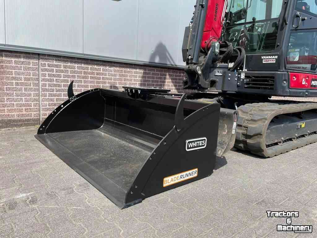 Loading buckets Whites 1980 Grondbak / Laadbak / Ook voor aanbouw aan dozerblad / schuifblad !!