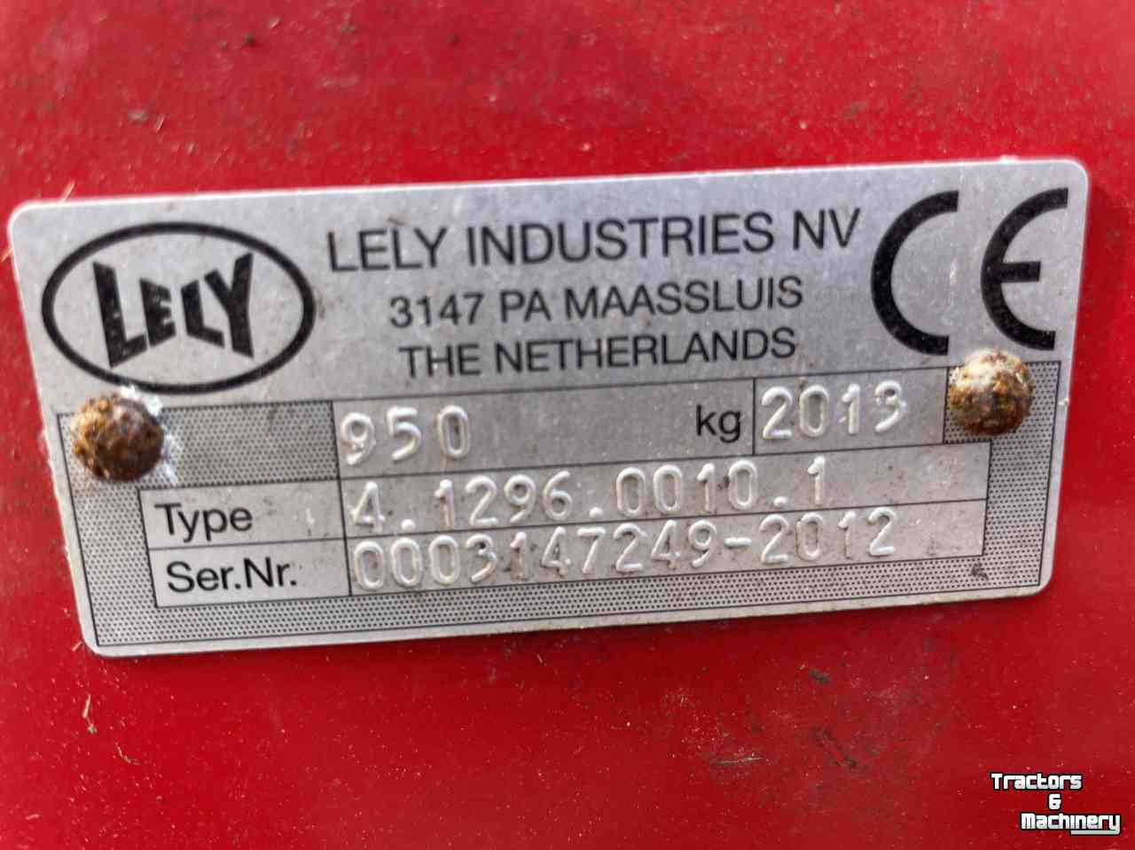 Mower Lely Splendimo 280mc