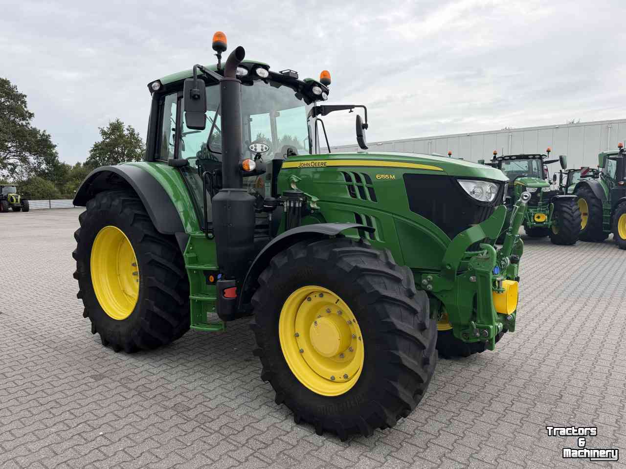 Tractor John Deere 6155M CQ40 2023 1120 UUR FH+FA AUTOTRAC-READY!!!
