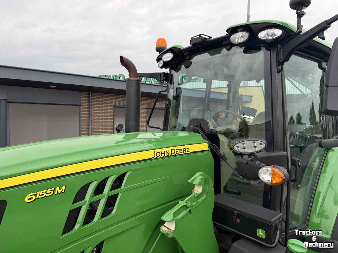 Tractor John Deere 6155M CQ40 2023 1120 UUR FH+FA AUTOTRAC-READY!!!