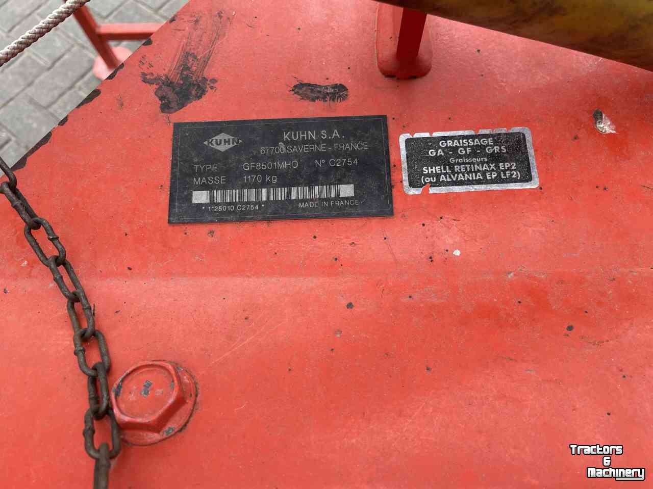 Tedder Kuhn GF 8501 MHO