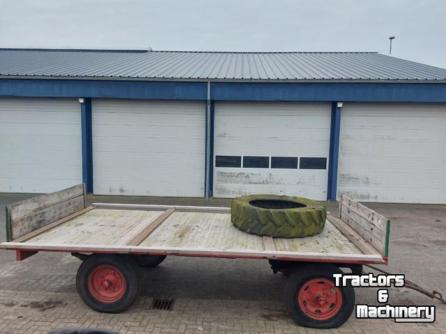 Dumptrailer  Platte Wagen