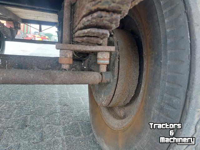 Dumptrailer  Platte Wagen