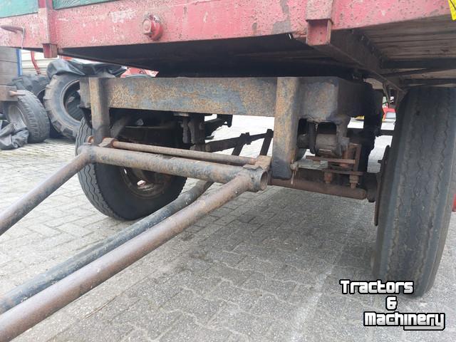 Dumptrailer  Platte Wagen
