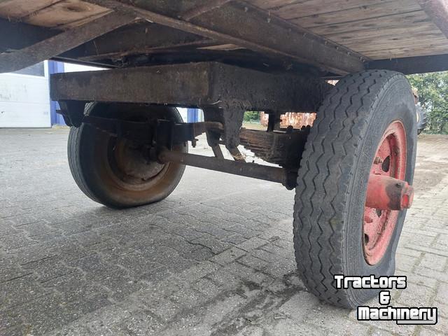 Dumptrailer  Platte Wagen