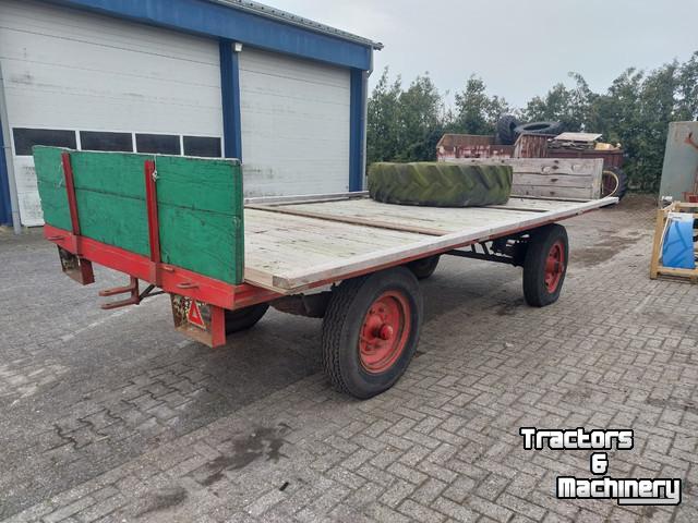 Dumptrailer  Platte Wagen