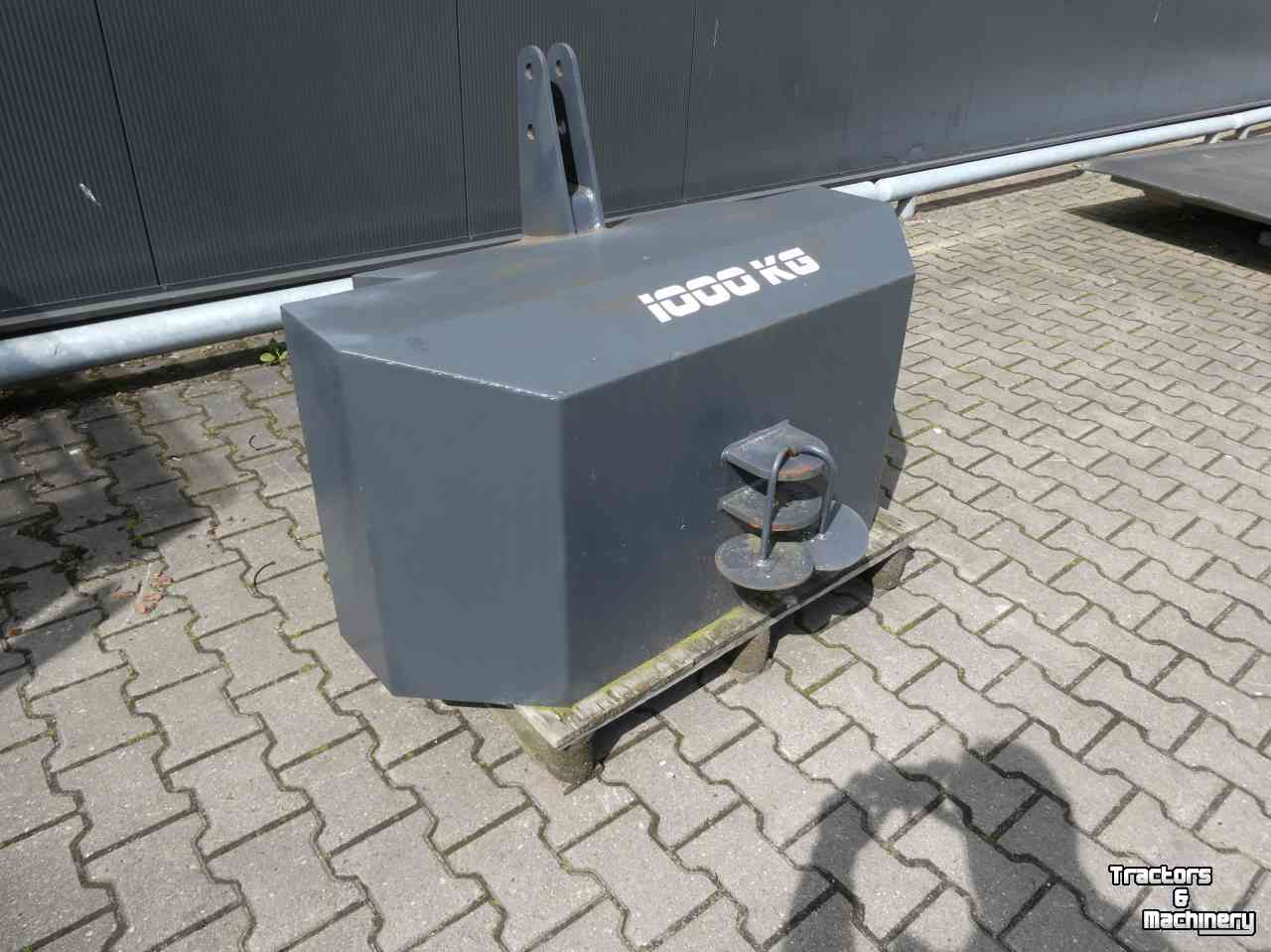 Frontweights Hofstede Frontgewicht front ballast gewicht vulbaar 1000Kg