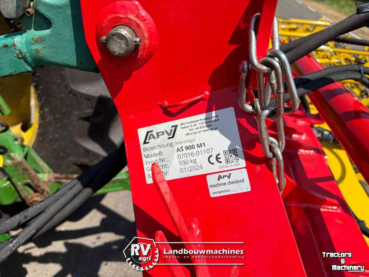 Weeder APV AS900 M1 | ongebruikt showmodel!