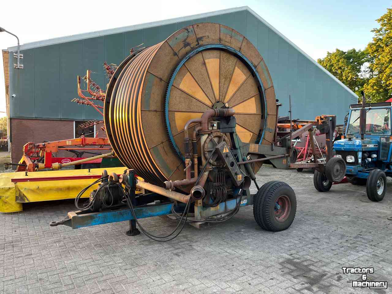 Irrigation hose reel Idrofoglia 1G1 110-410 Beregeningshaspel