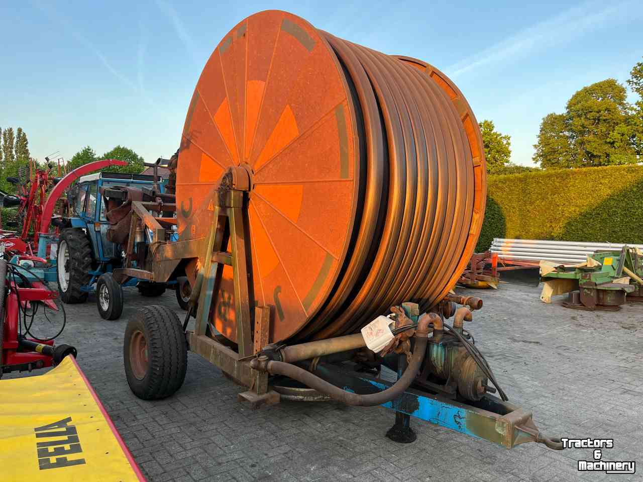 Irrigation hose reel Idrofoglia 1G1 110-410 Beregeningshaspel